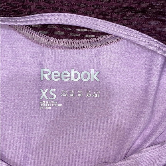Reebok XS Women’s Purple Tank Top - Picture 4 of 4
